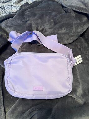 PINK Victoria's Secret Lavender Crossbody Belt Bag
